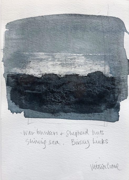 War Bunkers and Shepherd’s Huts, Shining Sea Birsay Links