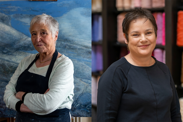 Victoria Crowe in conversation with Master Weaver Naomi Robertson