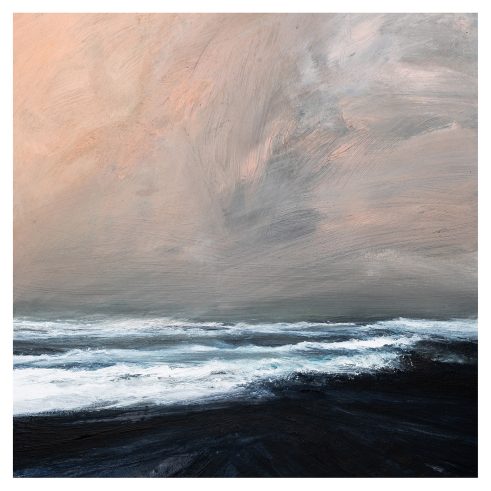 Winter Dusk Storm, Cunningsburgh