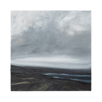Rain over Brindister
