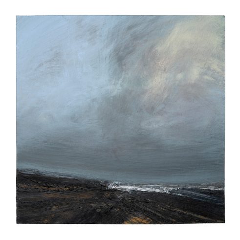 Bracing January Gale, Cunningsburgh