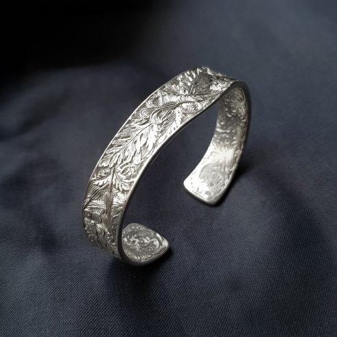 Heart’s Ease and Herb Robert Bangle