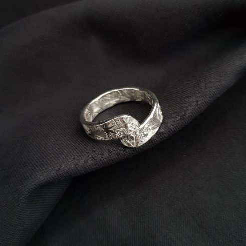 Silver Starflower Ring