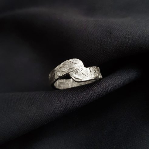 Silver Starflower Ring