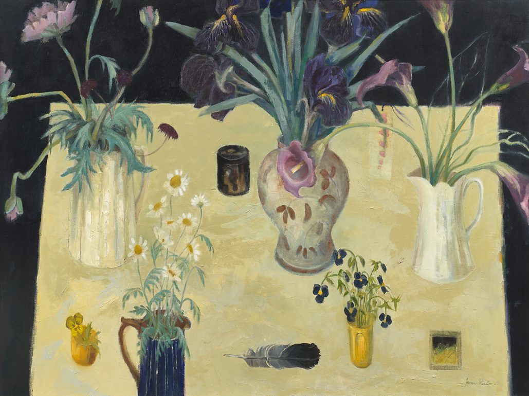 Still Life with Five Vases