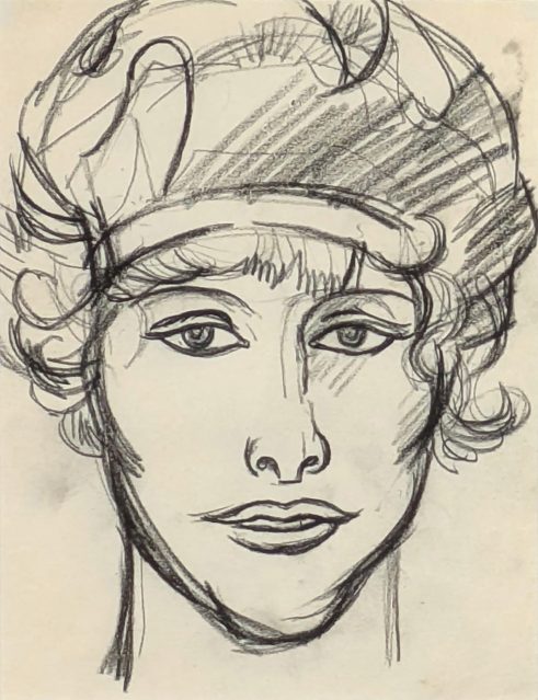Joan in a Headdress