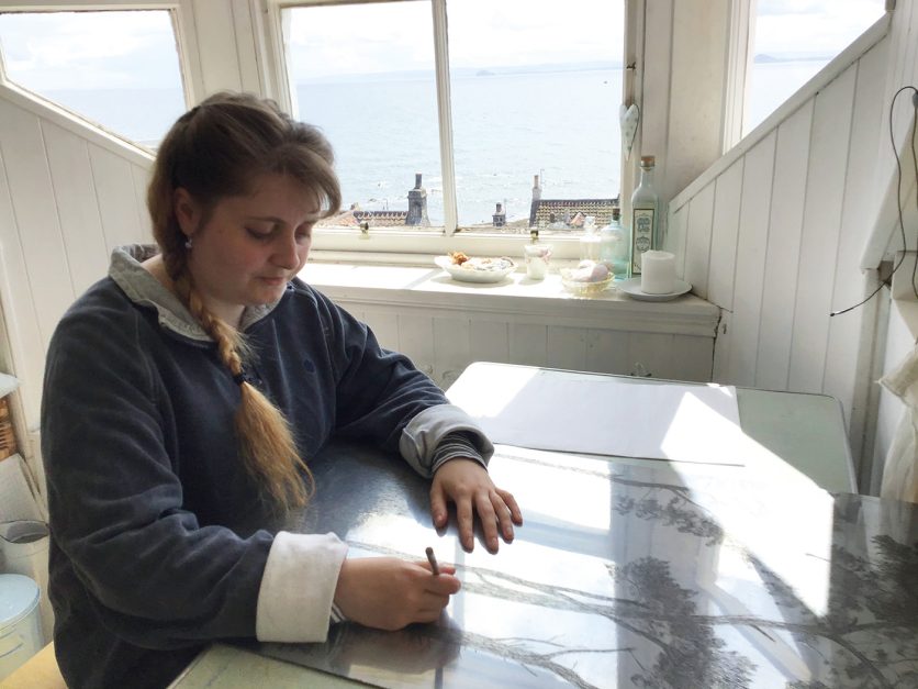 Etched Landscape | Kirstie Behrens at The Scottish Gallery