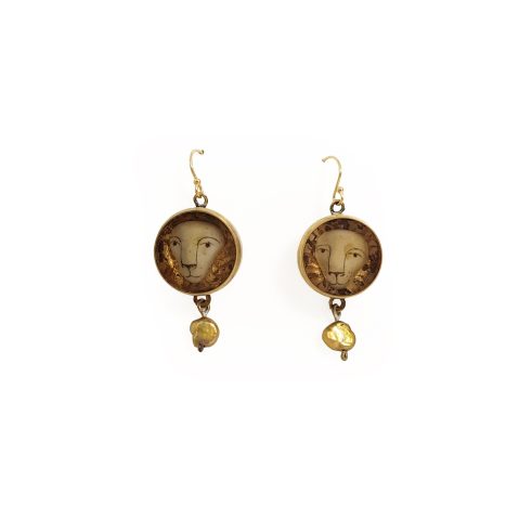 Lion Earrings
