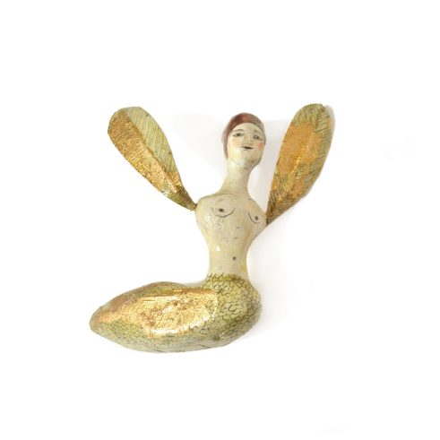 Harpy Figurehead with Wings