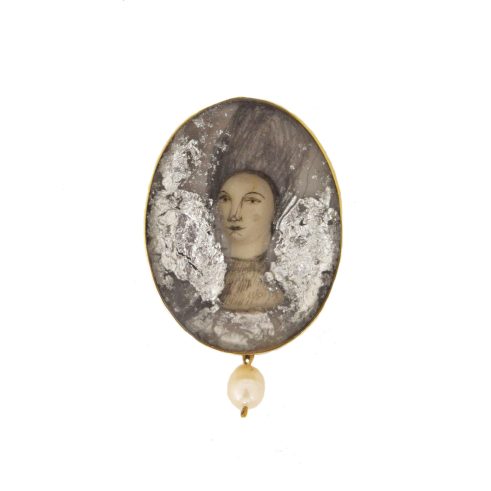Grey Lady Brooch