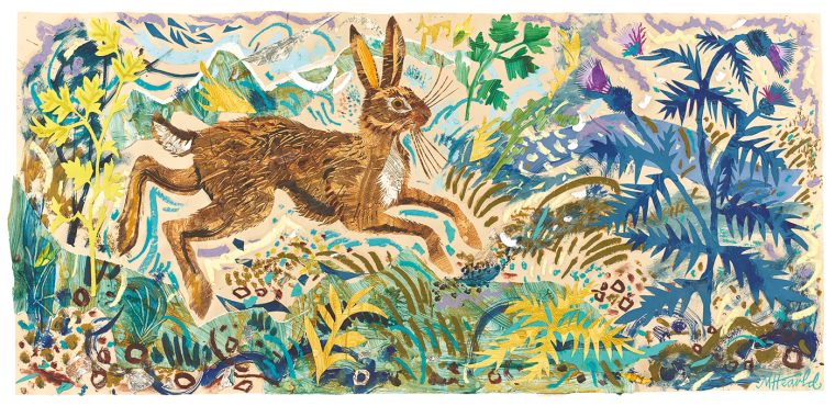 Hare and Thistles