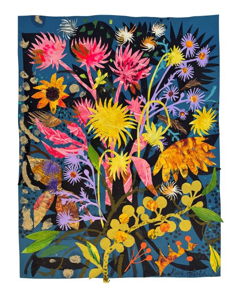 Michaelmas Daisies and Sunflowers