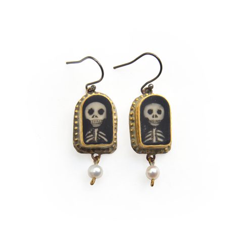 Skeleton Arch Earrings