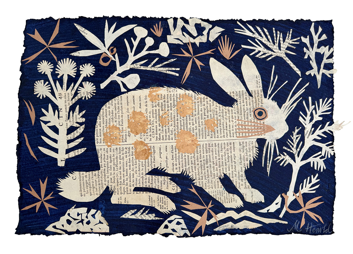 Spotted Rabbit I by Mark Hearld | The Scottish Gallery