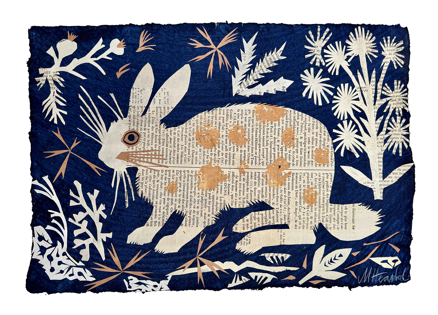 Spotted Rabbit II by Mark Hearld | The Scottish Gallery