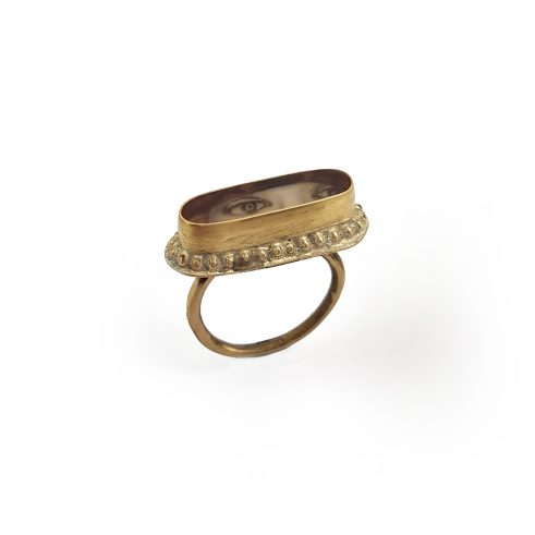 Peep Ring, Small Bobble Edge