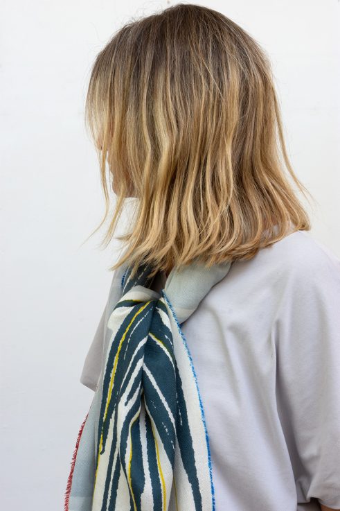 The Colour of Home – Silk Cashmere Scarf I