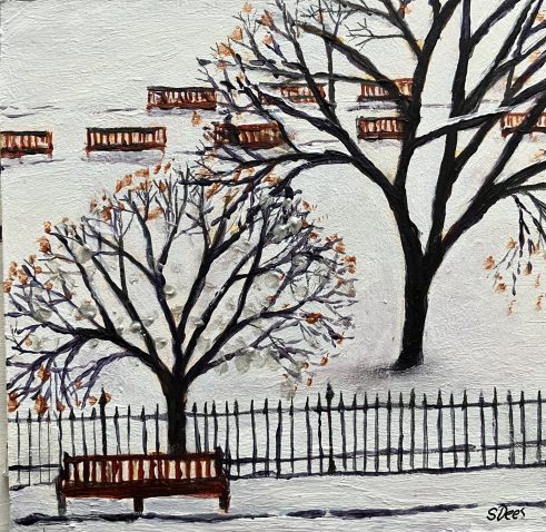 Winter Trees, Princes Street Gardens