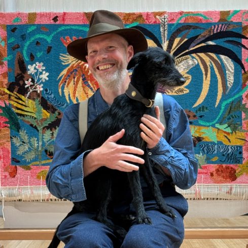 Mark Hearld | Dovecot Cockerel Tapestry