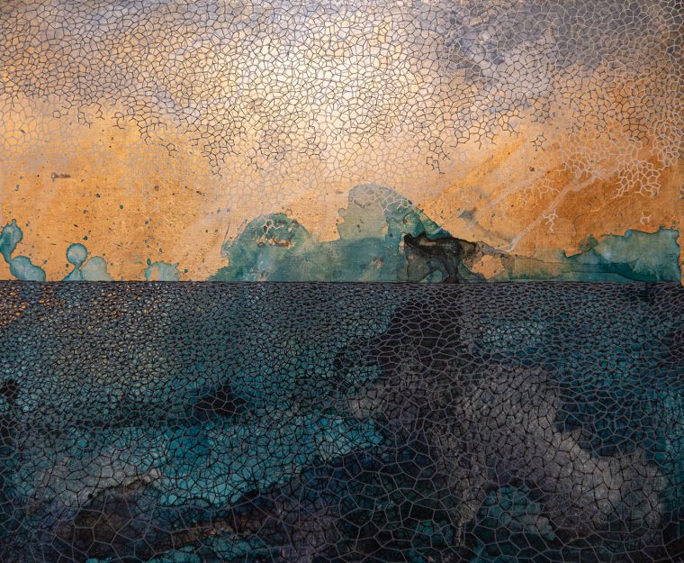 Dark Sea at Evening