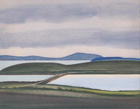Glimps Holm from Burray I