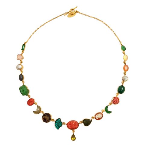 Teardrop Charm Necklace