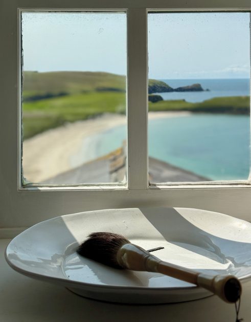 View from Gail Harvey’s Studio, Shetland