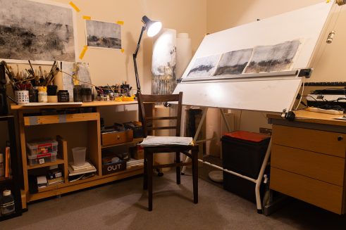 Sigurd Smith’s studio, Orkney