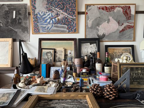 Ron Sandford’s studio, Yell, Shetland