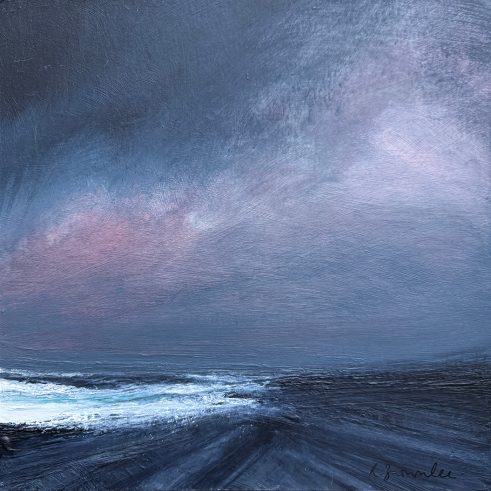 Winter Dusk Storm, Scatness