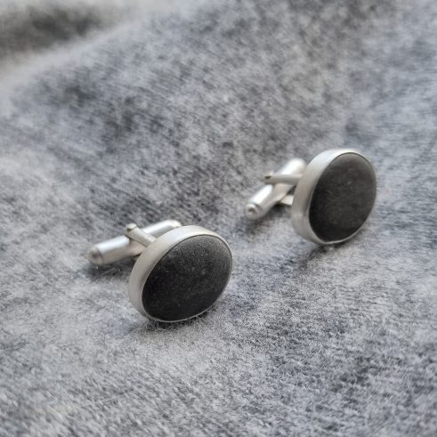 Pebble Cufflinks