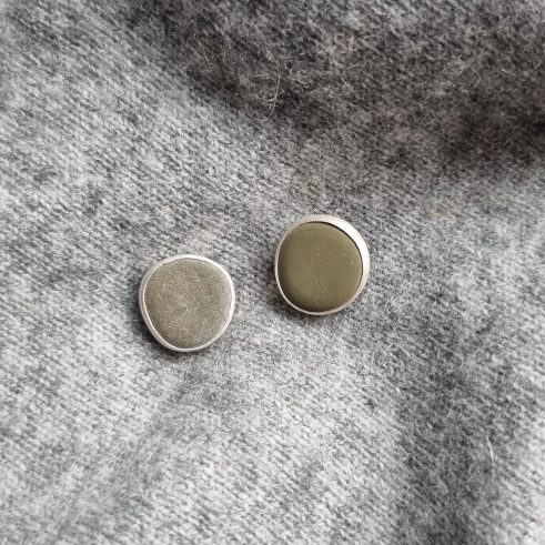 Pebble Stud Earrings