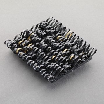 Ghiordes Knots Brooch