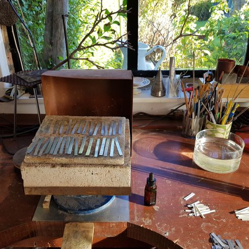 Anna Gordon’s studio