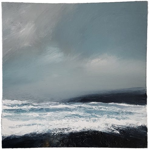 January Ness Storm Seas