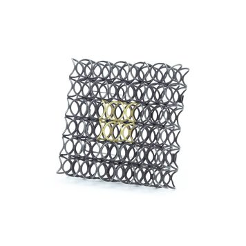Layered Circles Brooch