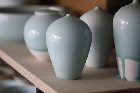 Jaejun Lee studio IV | Celadon Vessels