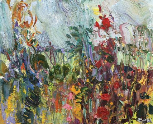 View through to Fields