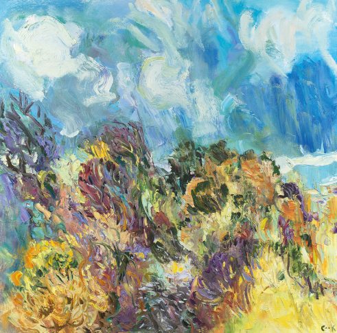 Embankment at Seagreens