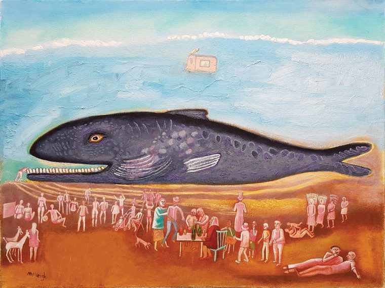 Whale in Mist