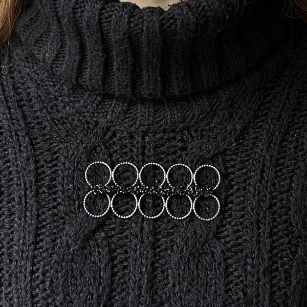 Shimmer II Brooch by Susan Cross | The Scottish Gallery