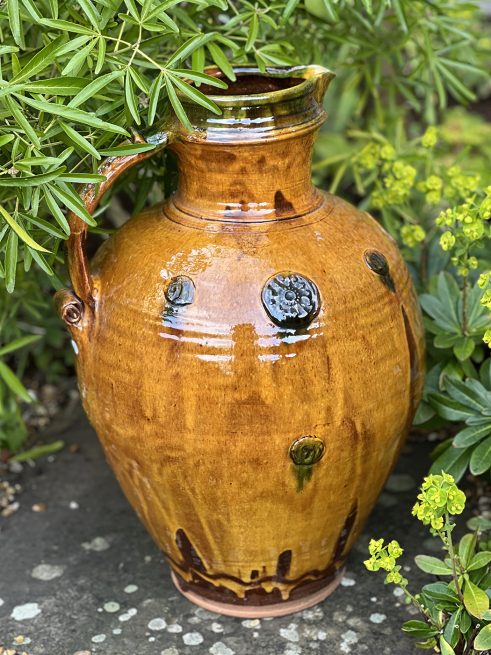 Giant Jug Green Medallions