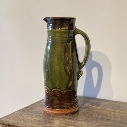 Straight Jug Green Finger Comb