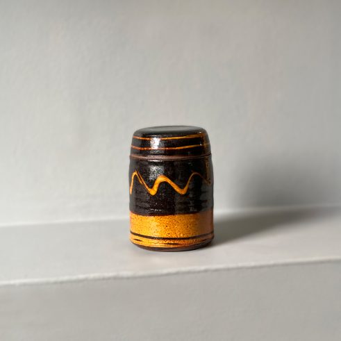 Small Flat Lid Store Jar III