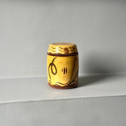 Small Flat Lid Store Jar IV