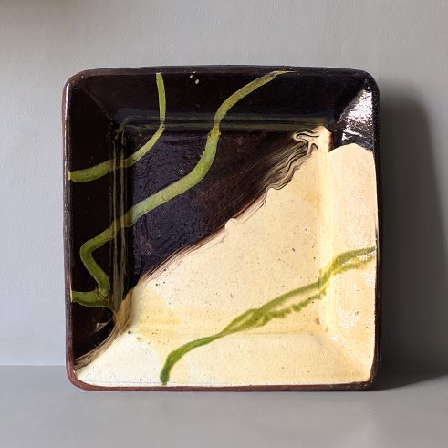 Large Square Dish I