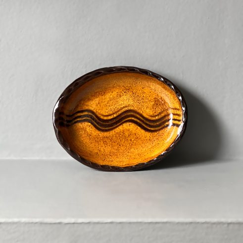 Oval Pressed Dish II