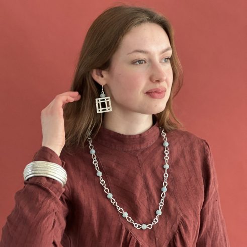 Aquamarine Earrings II
