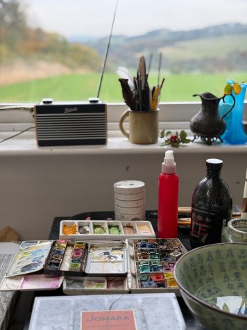 Sheila Anderson-Hardy’s studio window, 2026