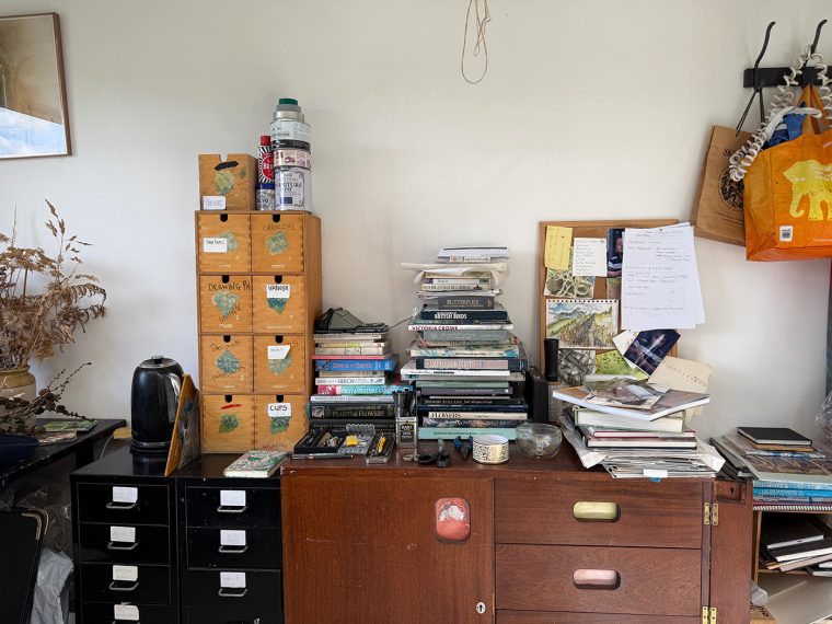 Sheila Anderson-Hardy’s studio, 2026